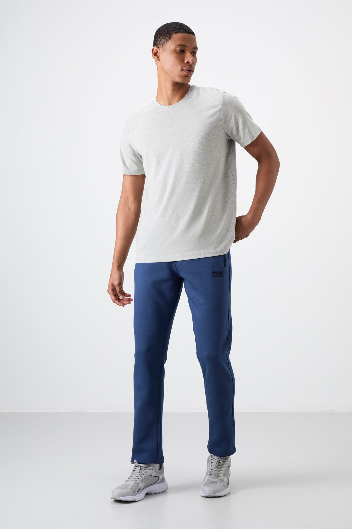 Carlo Indigo Chardon Men's Tracksuit Bottom - 84942