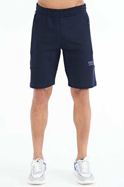 Alec Indigo Standard Fit Men's Shorts - 81243
