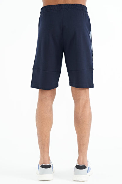 Alec Indigo Standard Fit Men's Shorts - 81243