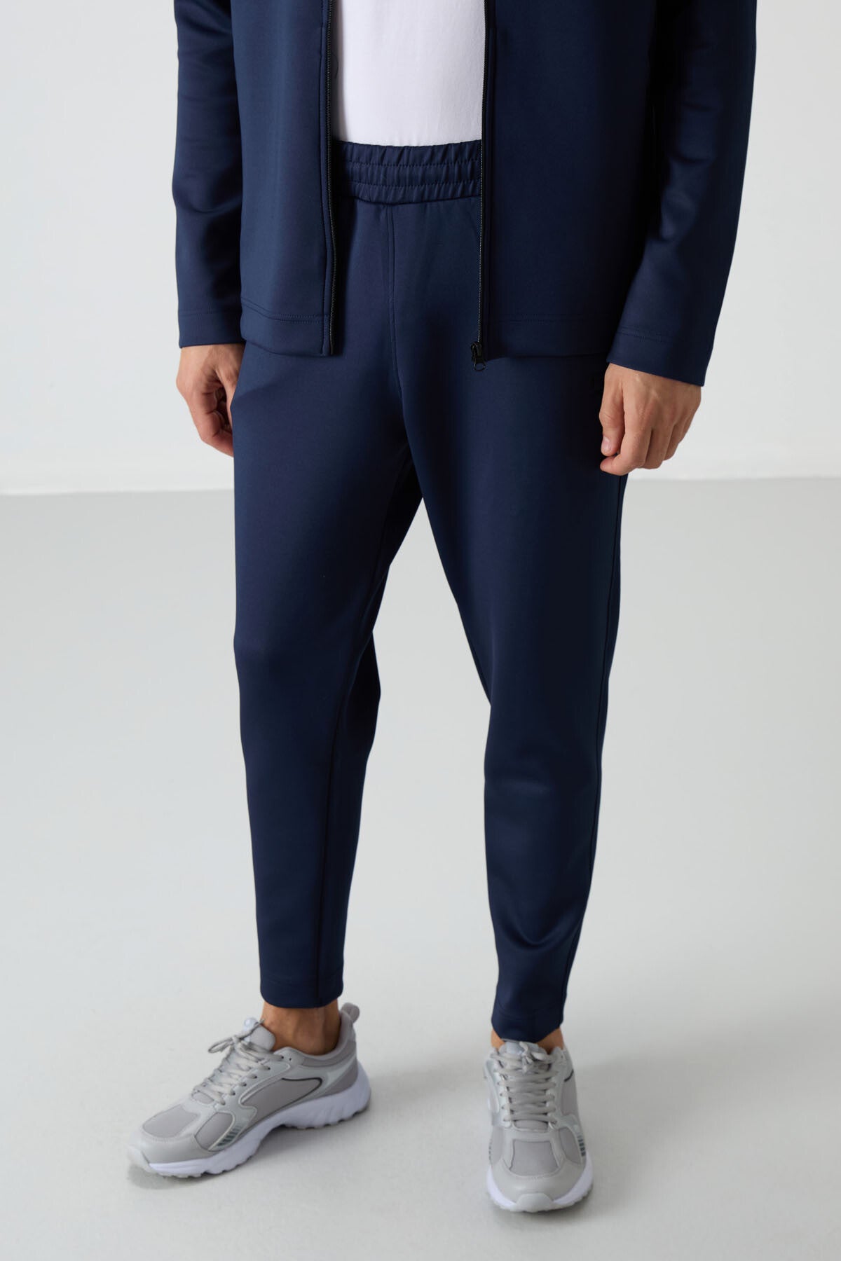 Indigo Bran Scuba Fabric Men's Tracksuit Set - 85199