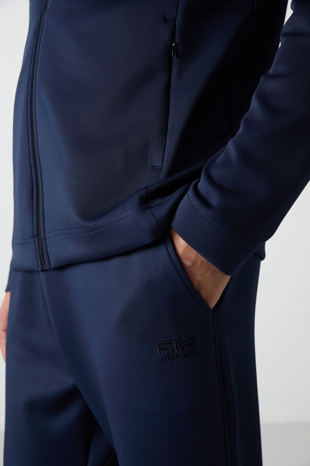 Indigo Bran Scuba Fabric Men's Tracksuit Set - 85199