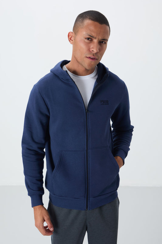 Hector Indigo Cardigan Men's Sweatshirt - 88139