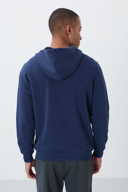 Hector Indigo Cardigan Men's Sweatshirt - 88139