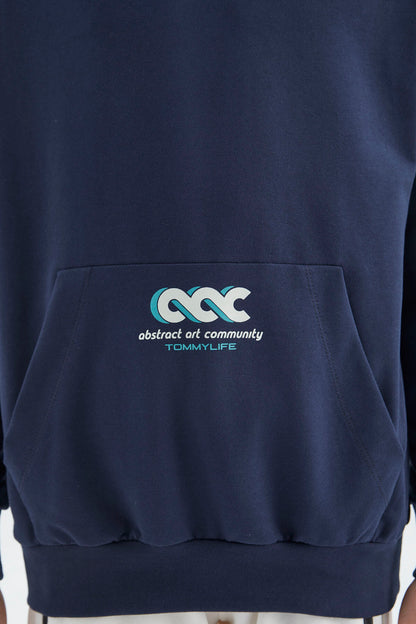 Indigo Kangaroo Pocket Boys' Sweatshirt - 11176