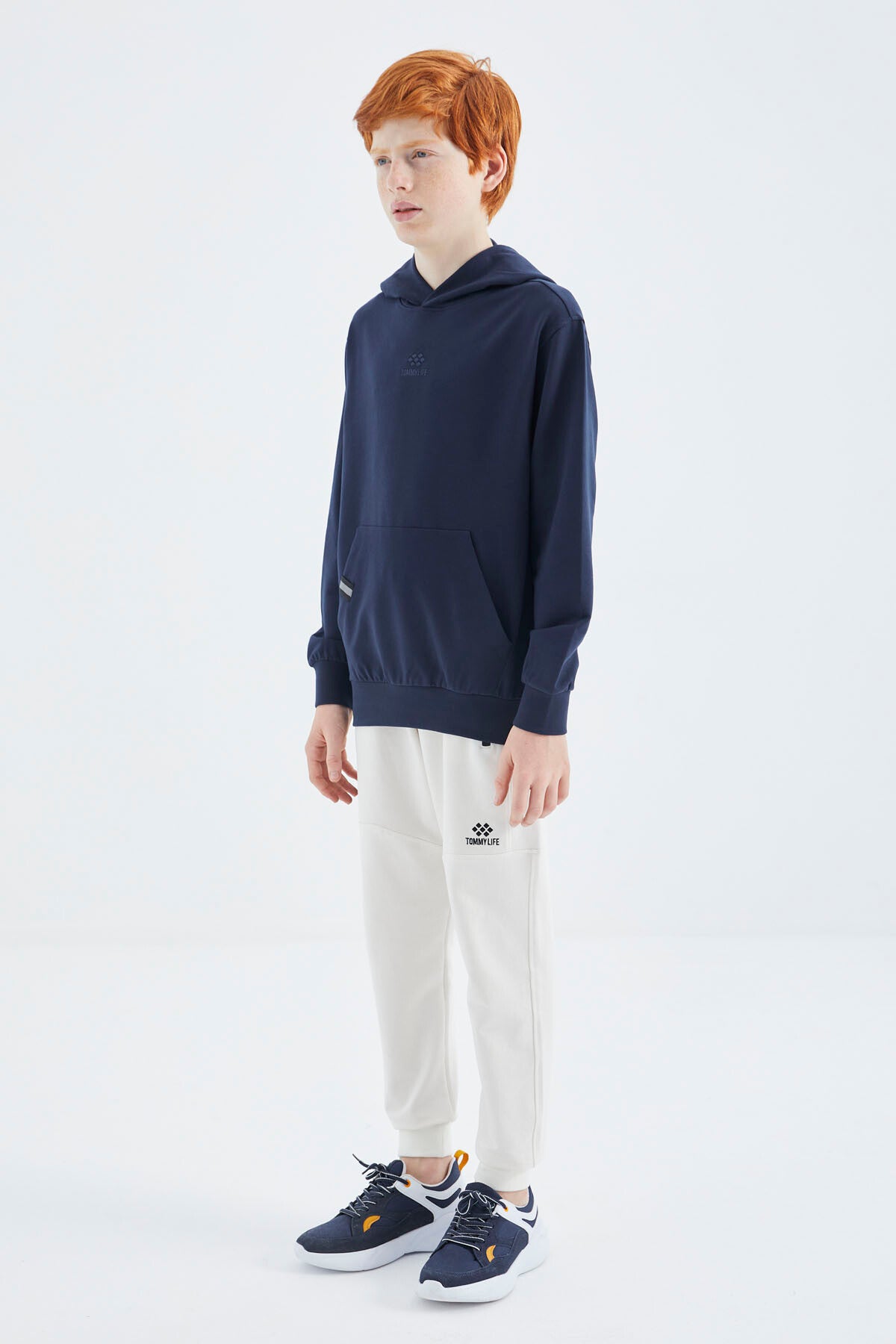 Indigo Hooded Boys' Sweatshirt - 11177