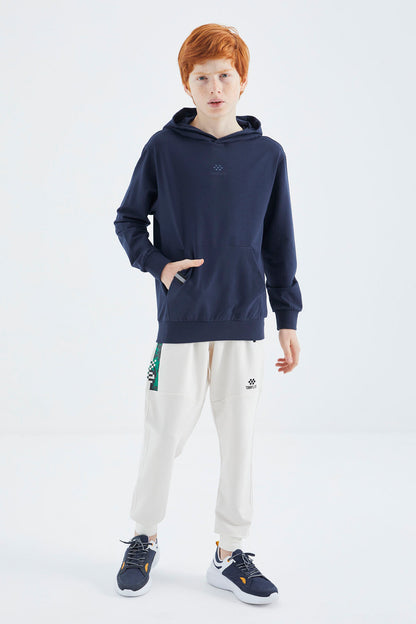 Indigo Hooded Boys' Sweatshirt - 11177
