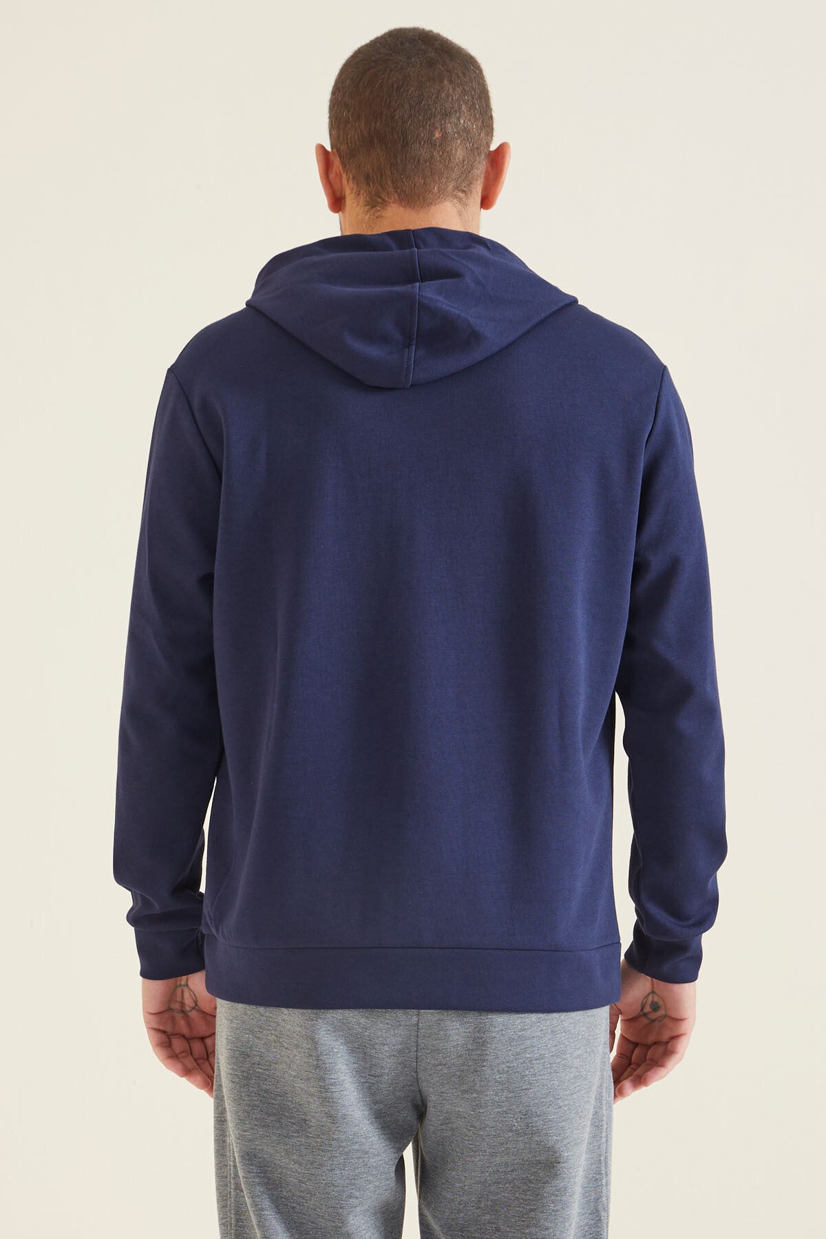 Pierce Indigo Hooded Men's Sweatshirt - 88132