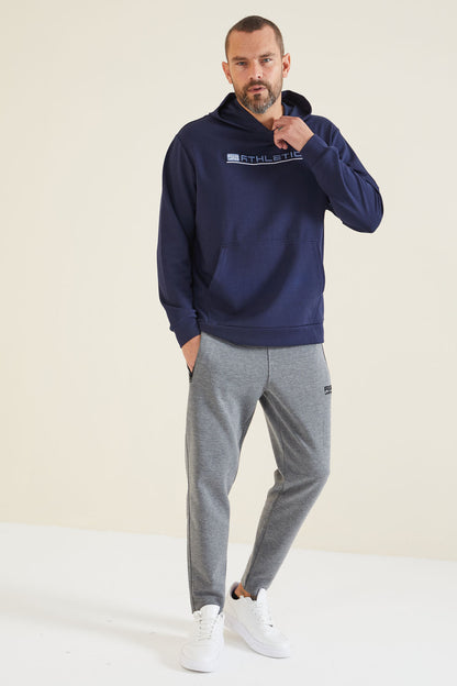 Pierce Indigo Hooded Men's Sweatshirt - 88132