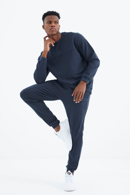 Keith Indigo Basic Men's Tracksuit Set - 85231