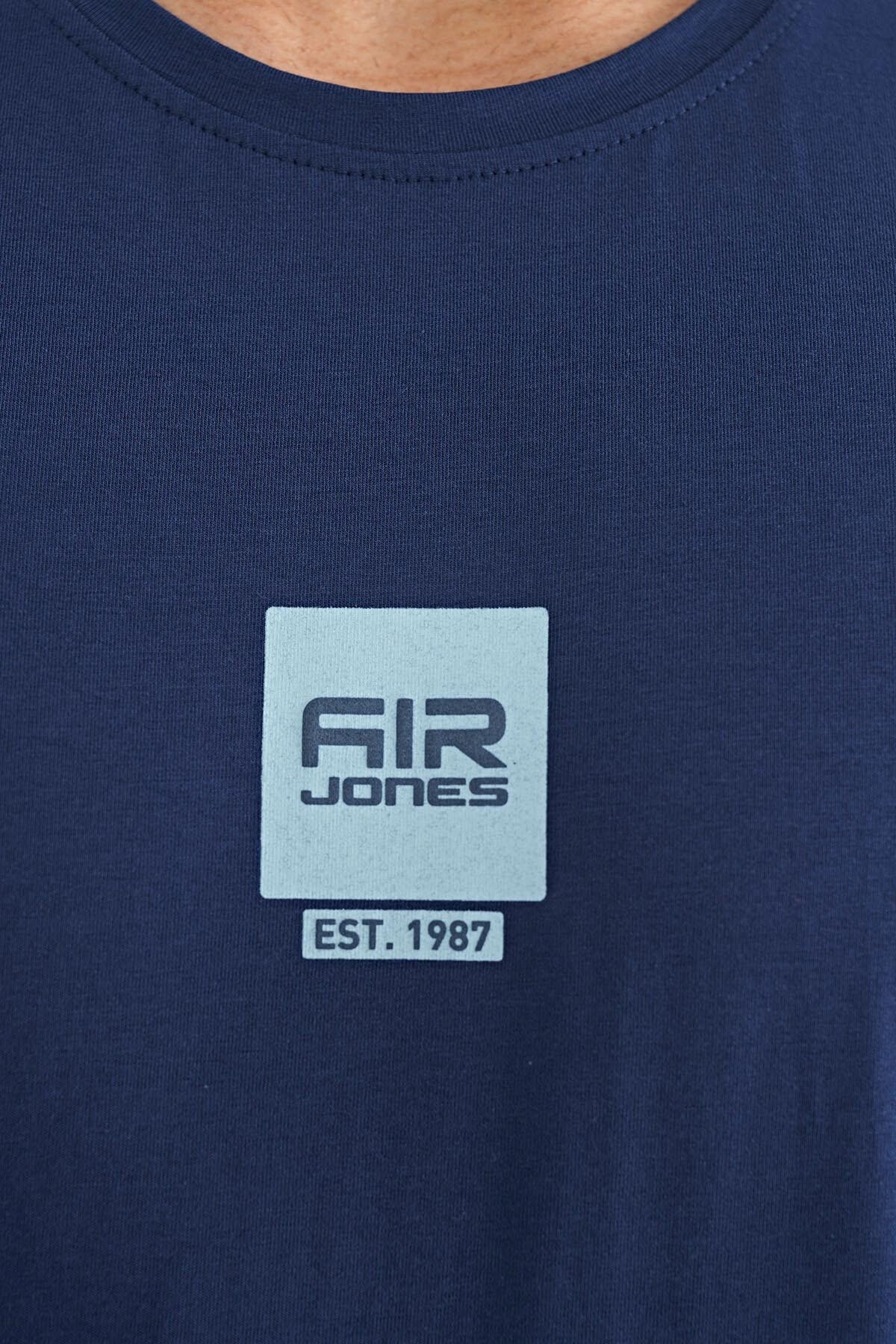 Bert Indigo Standard Fit Men's T-Shirt - 88210