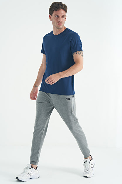 Indigo Basic Men's T-Shirt - 88245