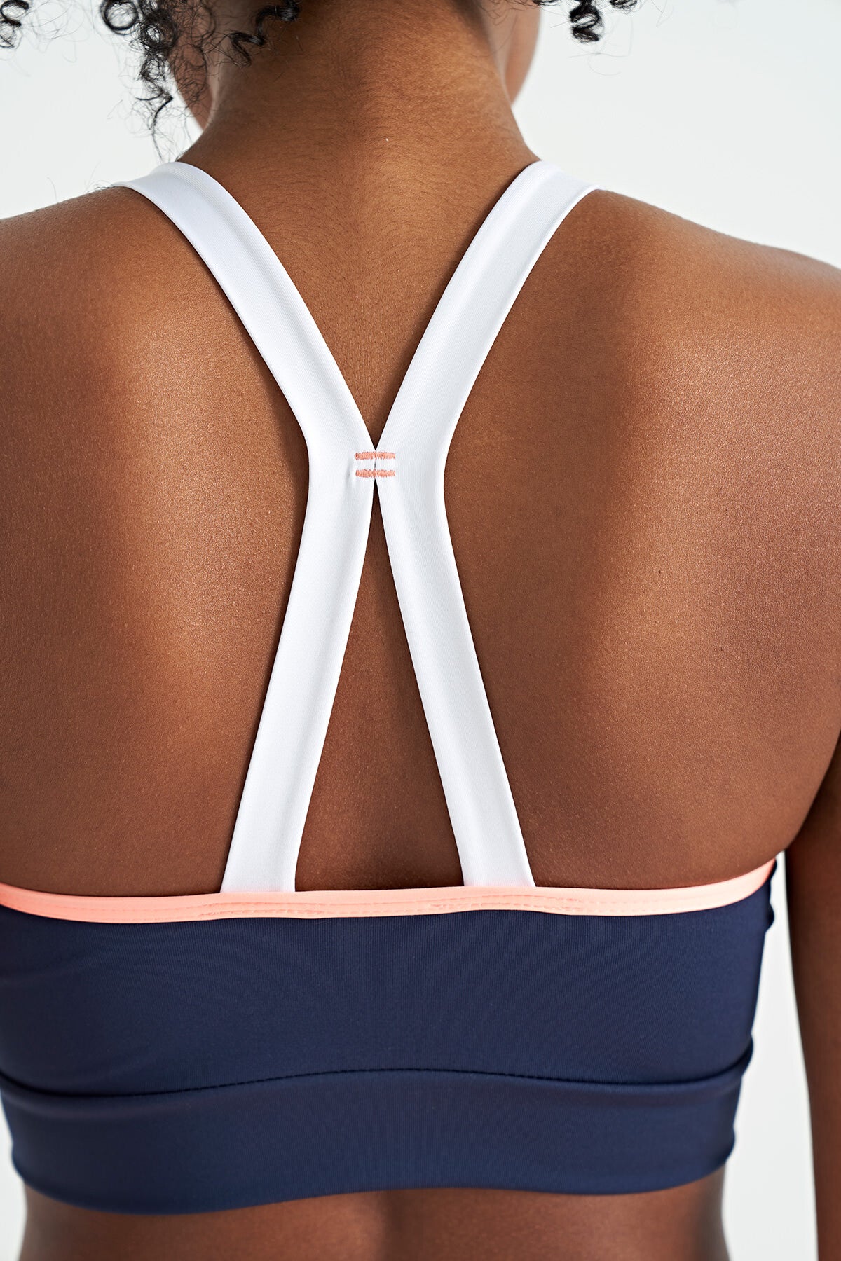 Indigo Back Detailed Strappy Slim Fit Women's Bustier - 97254