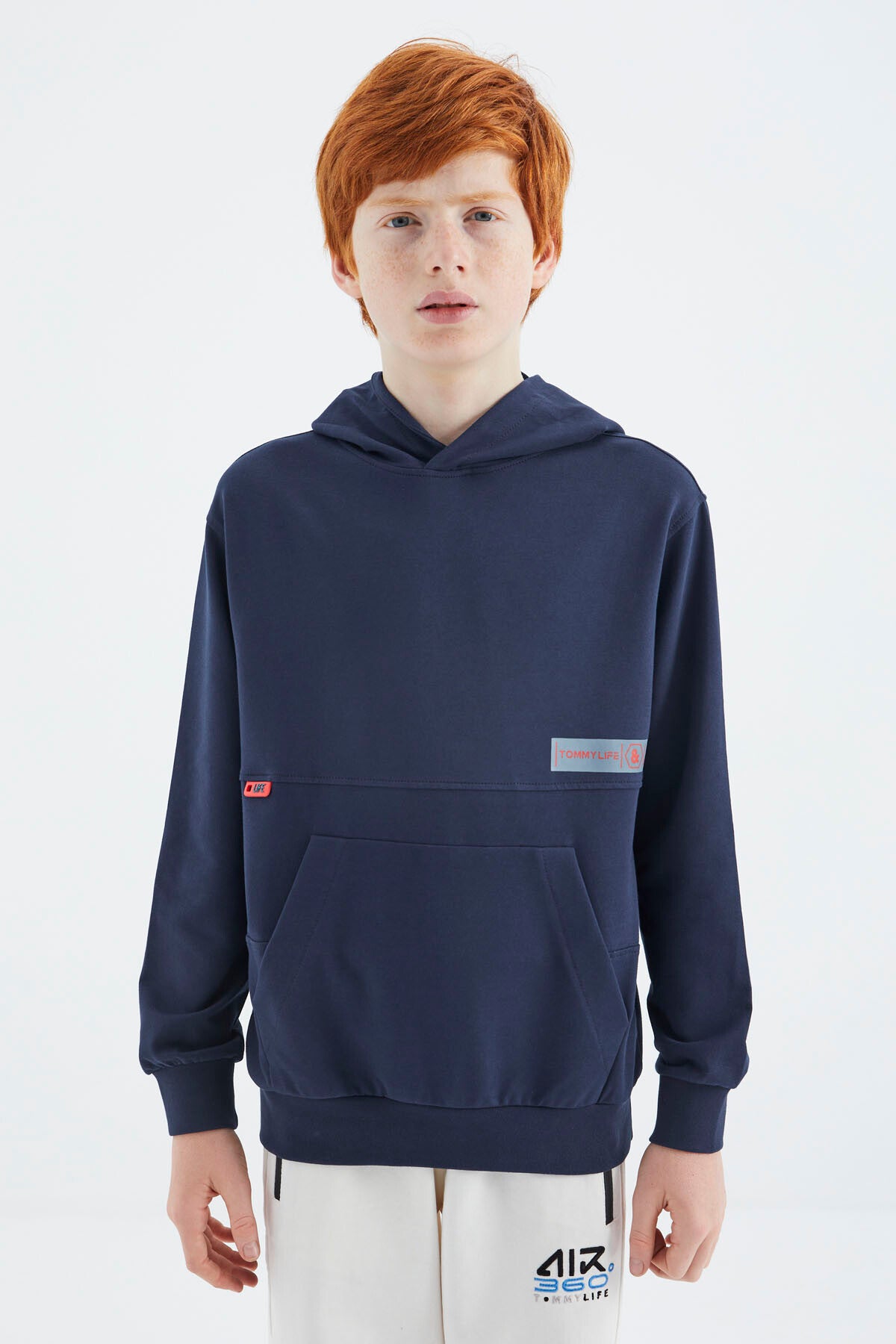 Indigo Standard Pattern Boys' Sweatshirt - 11179