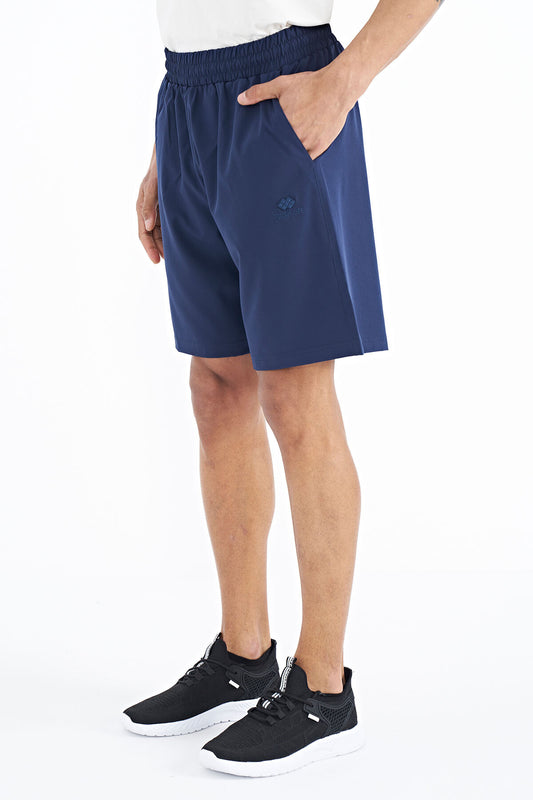 Indigo Side Pocket Detailed Elastane Men's Shorts - 81238