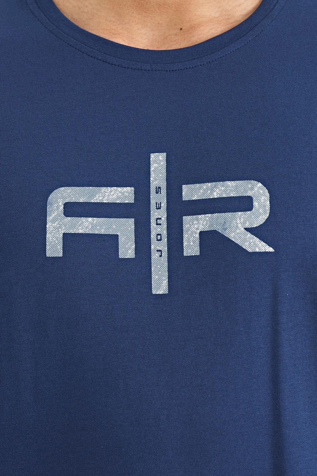 Boris Indigo Standard Fit Men's T-Shirt - 88206