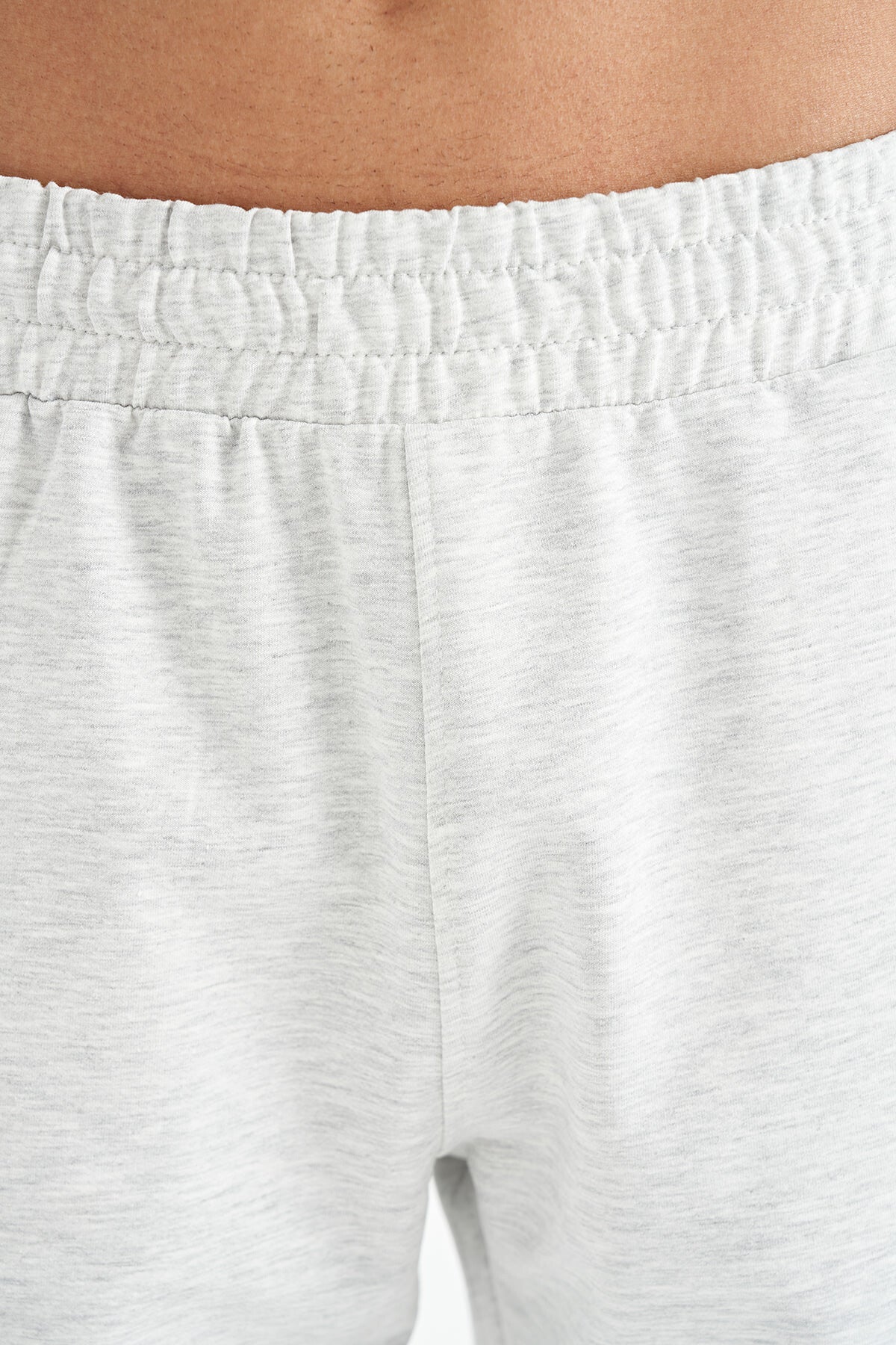 Men's Rubber Waist Detailed Standard Cut Print Shorts - 81250