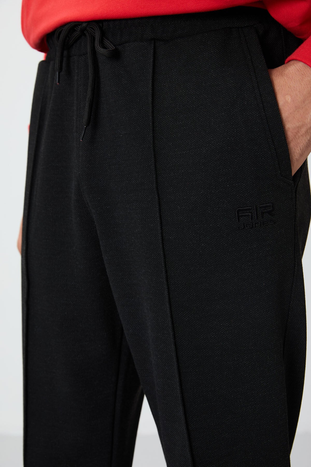Speckled Black Jogger Men's Tracksuit Bottom - 82114