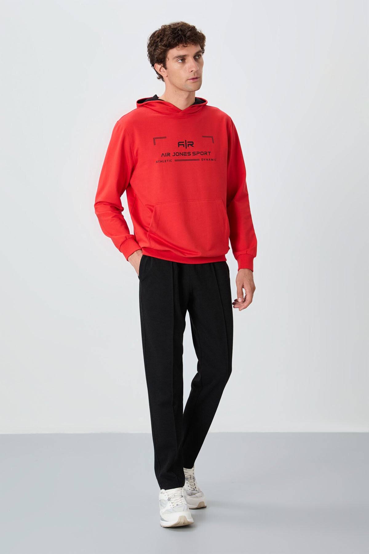 Speckled Black Jogger Men's Tracksuit Bottom - 82114