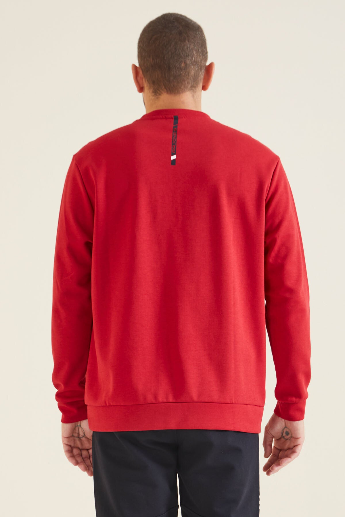 Urien Red Printed Men's Sweatshirt - 88129