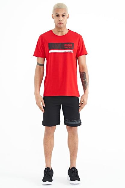 Luke Red O Collar Men's T-Shirt - 88221