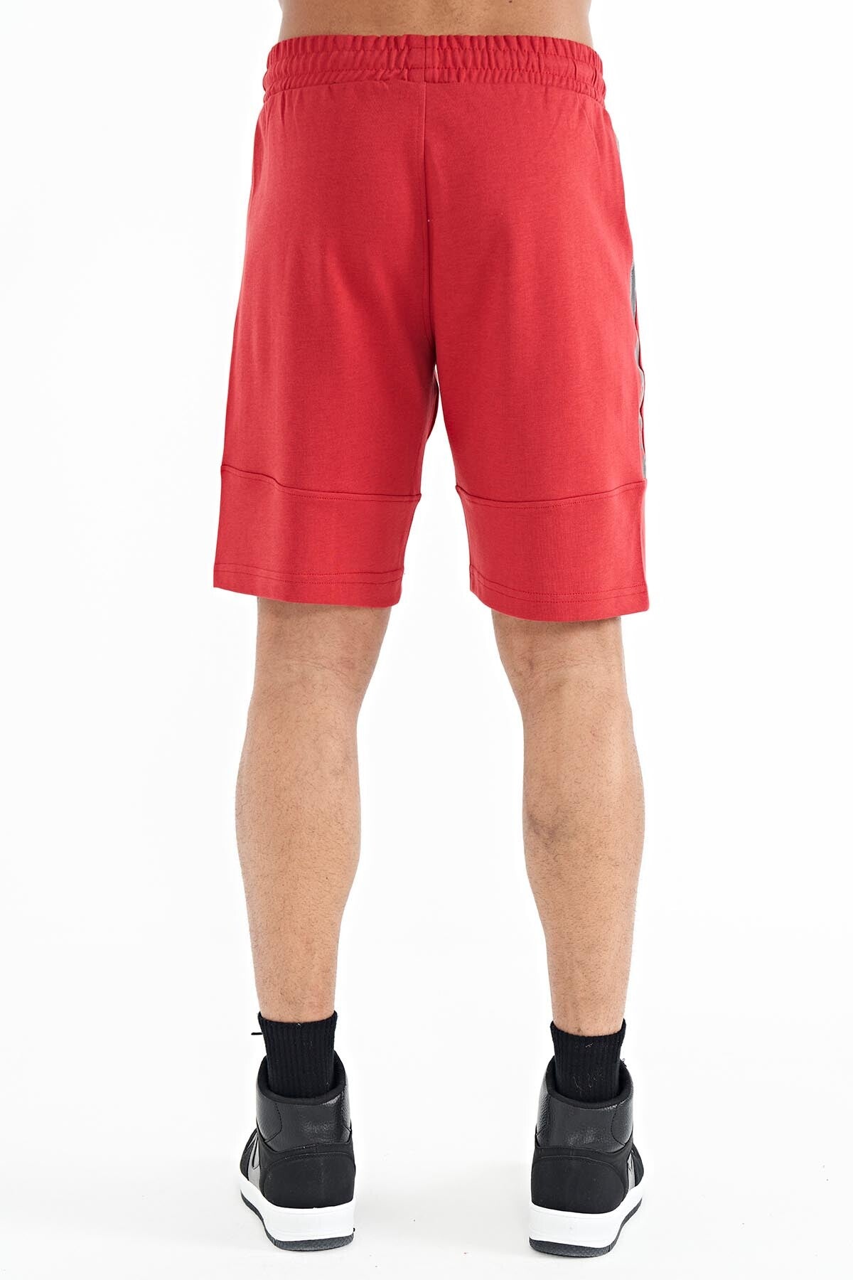 Alec Red Standard Fit Men's Shorts - 81243