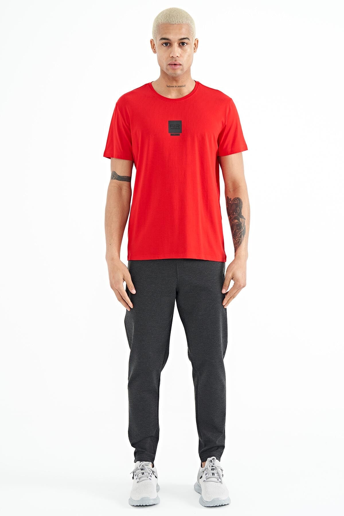 Bert Red Standard Fit Men's T-Shirt - 88210