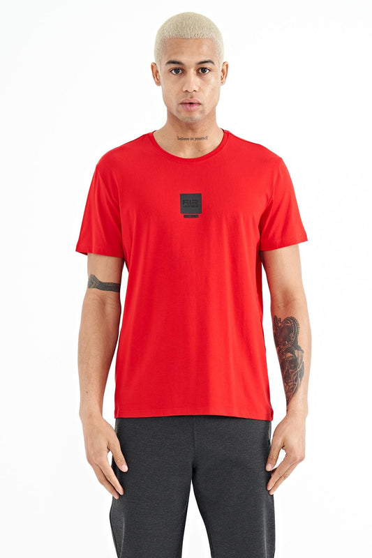 Bert Red Standard Fit Men's T-Shirt - 88210