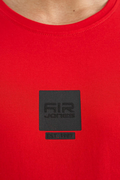 Bert Red Standard Fit Men's T-Shirt - 88210