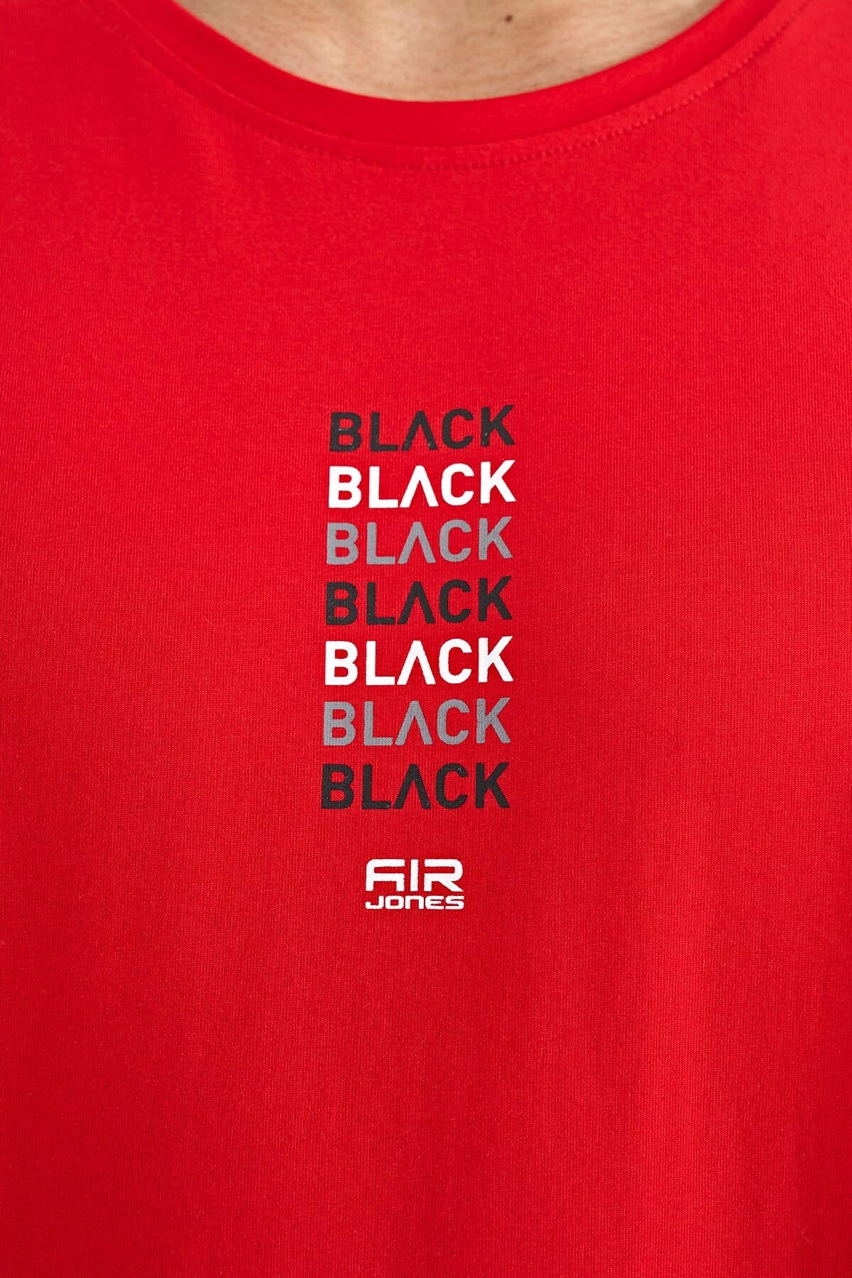 Tylor Red Print Men's T-Shirt - 88227