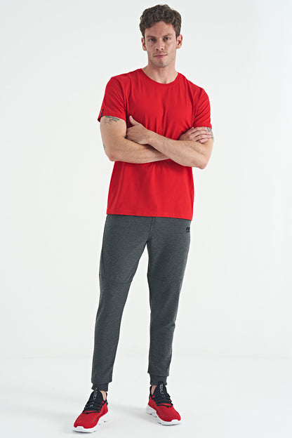 Red Basic Men's T-Shirt - 88245