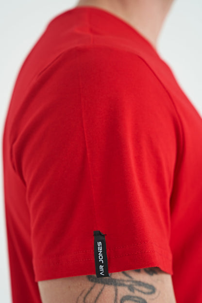 Red Basic Men's T-Shirt - 88245