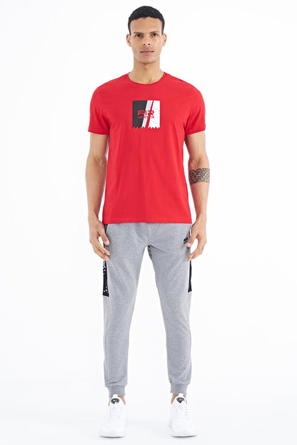 Frank Red Standard Fit Men's T-Shirt - 88219