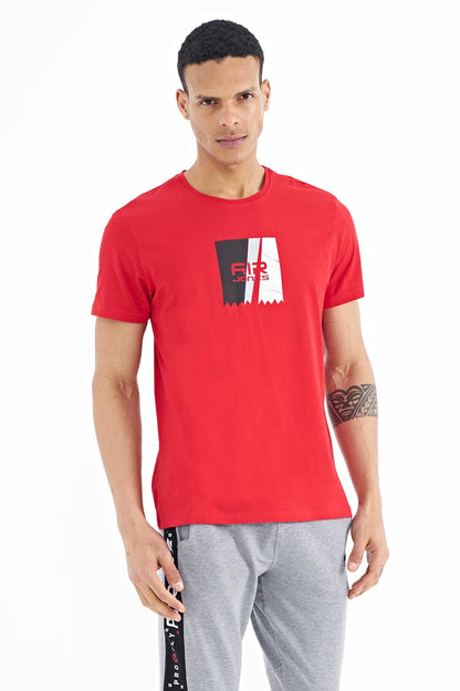 Frank Red Standard Fit Men's T-Shirt - 88219