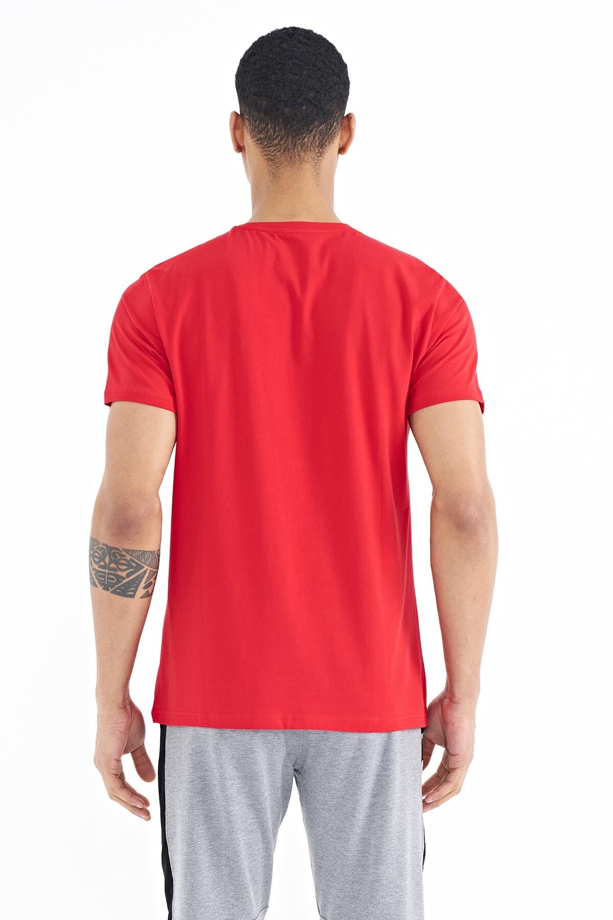 Frank Red Standard Fit Men's T-Shirt - 88219