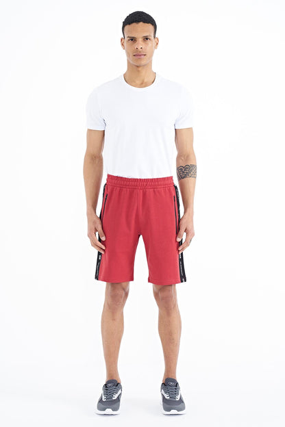 Alfred Red Standard Fit Men's Shorts - 81244