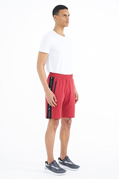 Alfred Red Standard Fit Men's Shorts - 81244