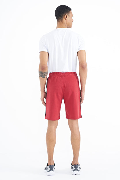 Alfred Red Standard Fit Men's Shorts - 81244