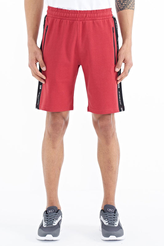 Alfred Red Standard Fit Men's Shorts - 81244