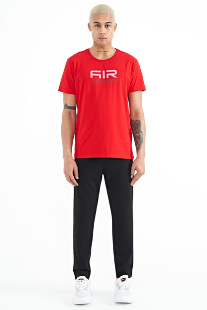 Liam Red Standard Fit Men's T-Shirt - 88207