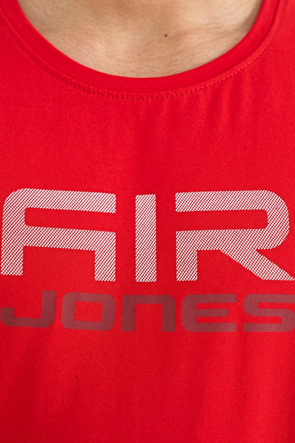 Liam Red Standard Fit Men's T-Shirt - 88207