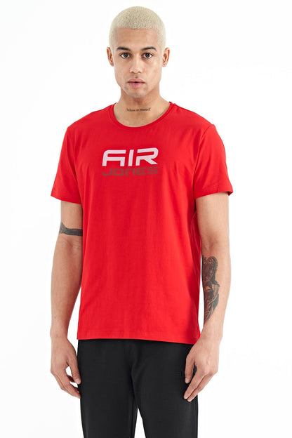 Liam Red Standard Fit Men's T-Shirt - 88207