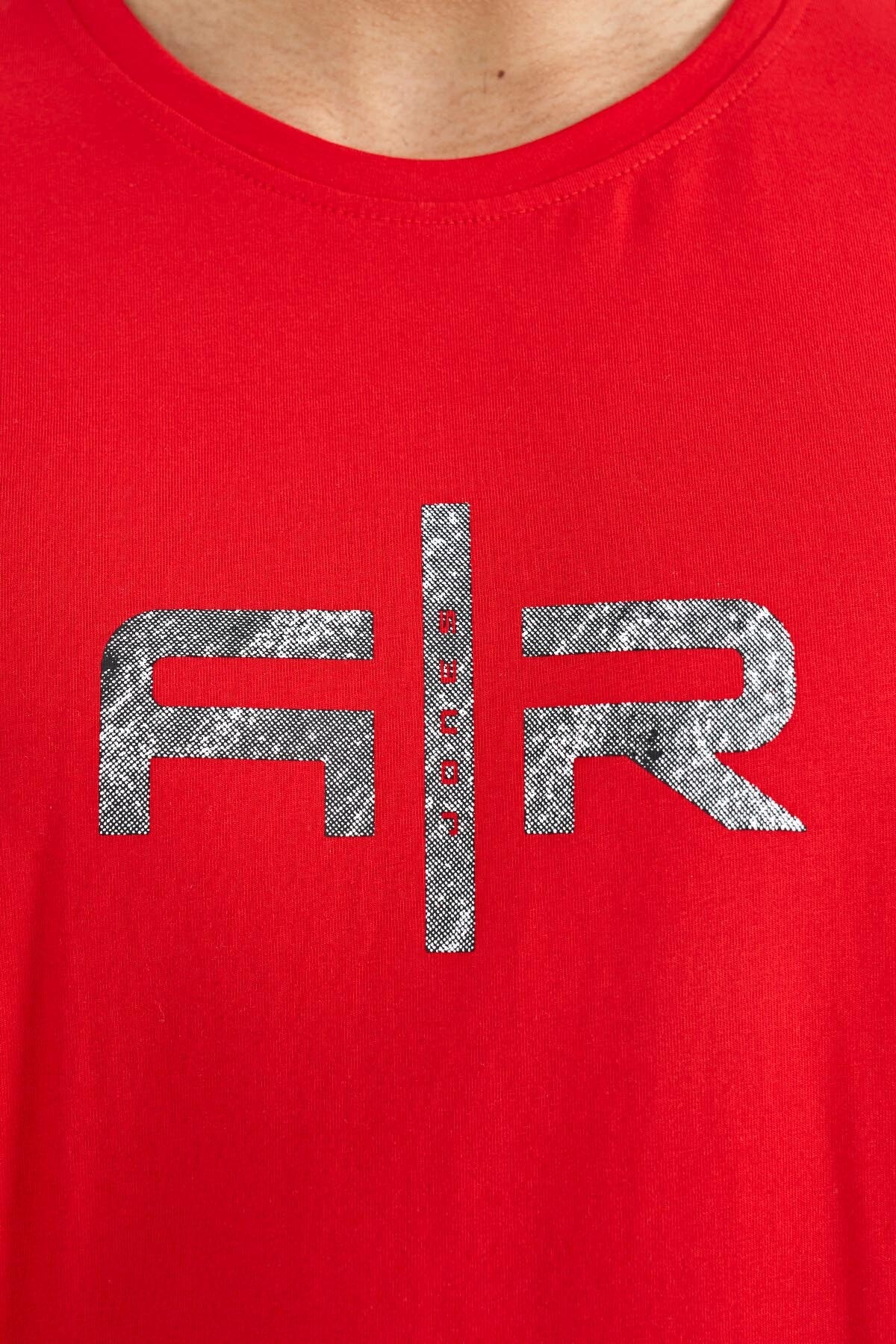 Boris Red Standard Fit Men's T-Shirt - 88206