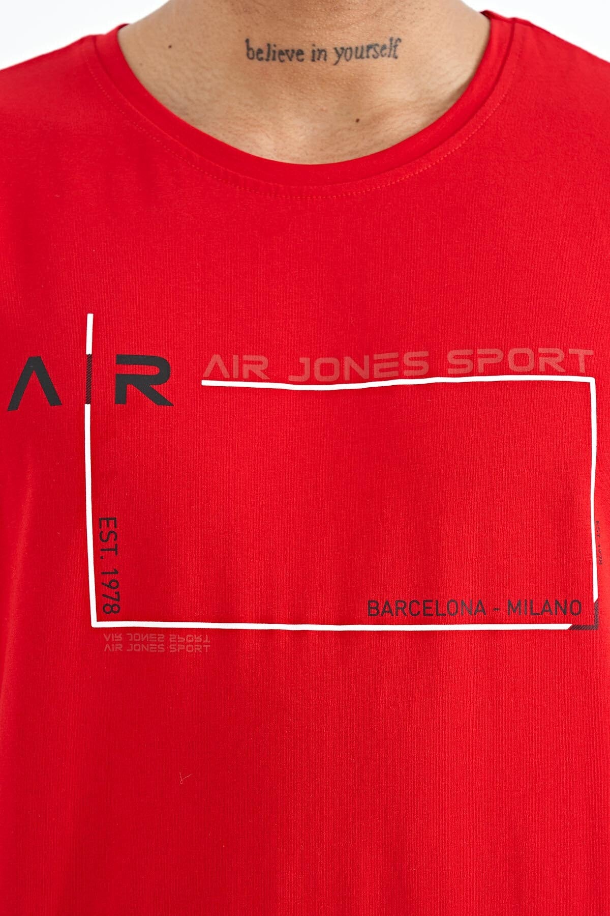 Otis Red Standard Fit Men's T-Shirt - 88228
