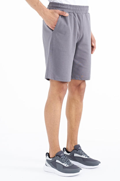 Evan Grey Standard Fit Men's Shorts - 81240