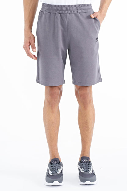 Evan Grey Standard Fit Men's Shorts - 81240