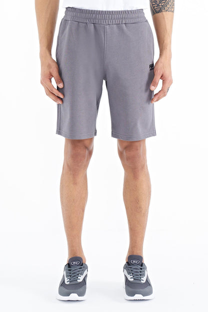 Evan Grey Standard Fit Men's Shorts - 81240