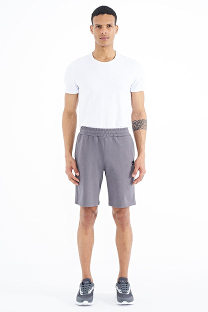 Evan Grey Standard Fit Men's Shorts - 81240