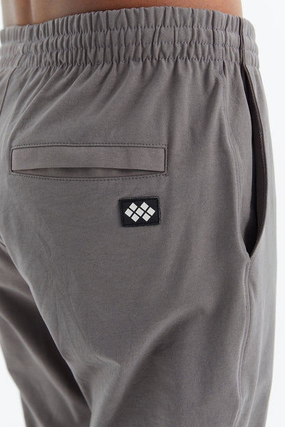 Dark Grey Laced Pocket Detailed Relax Fit Men's Tracksuit Bottom - 84997