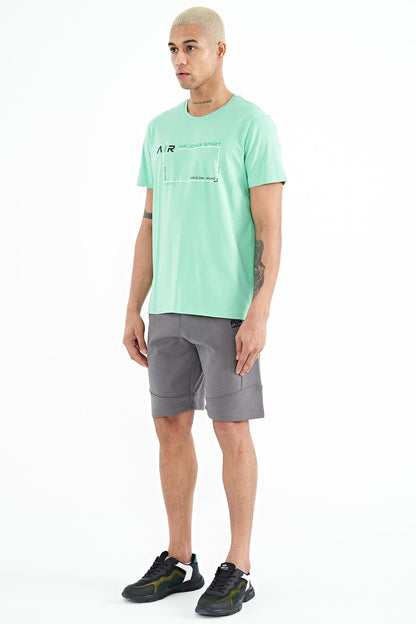 Amos Grey Printed Men's Shorts - 81246
