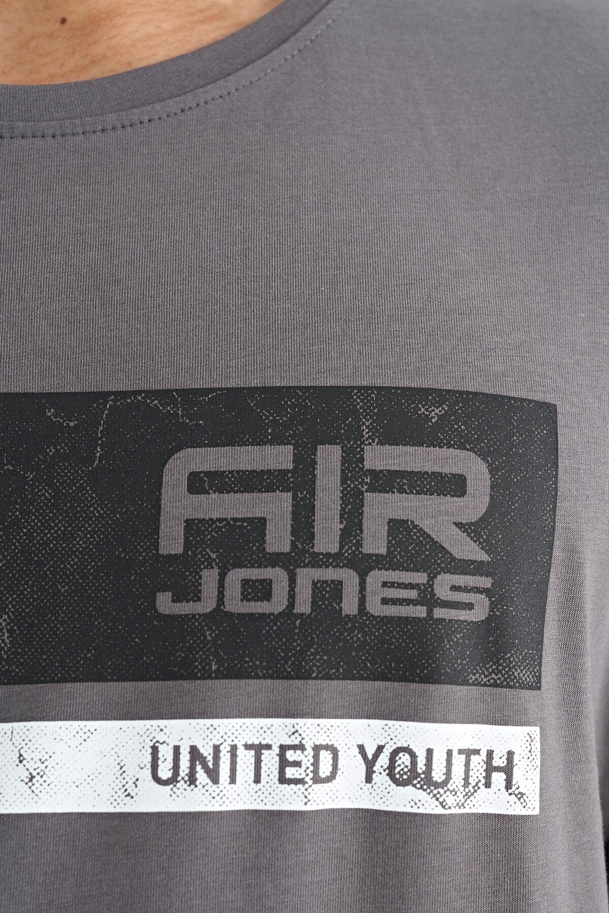 Luke Grey O Collar Men's T-Shirt - 88221